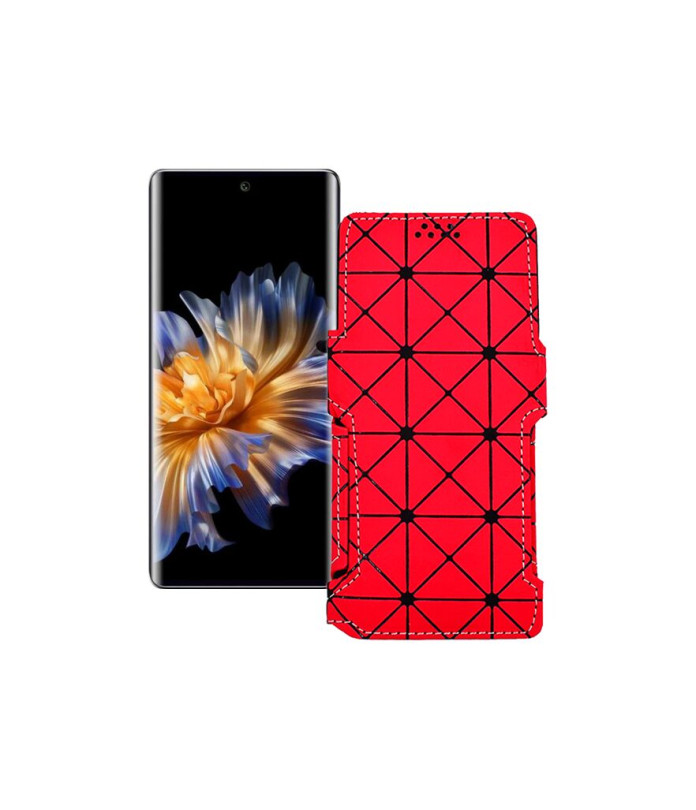 Чохол-книжка з екошкіри для телефону Fossibot S3 Pro
