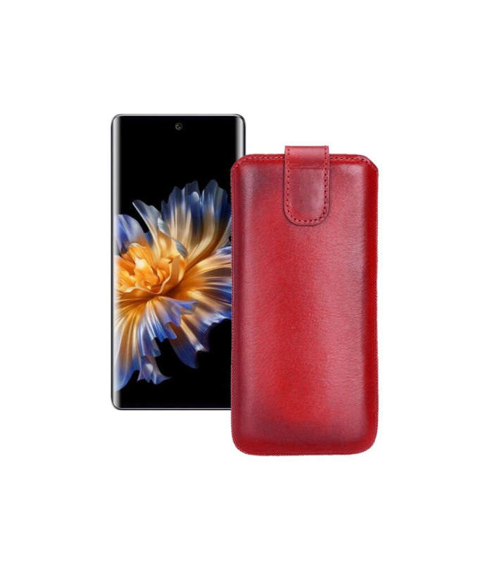 Витяжка з екошкіри для телефону Fossibot S3 Pro
