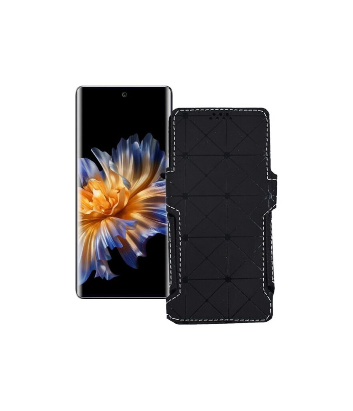 Чохол-книжка з екошкіри для телефону Fossibot S3 Pro