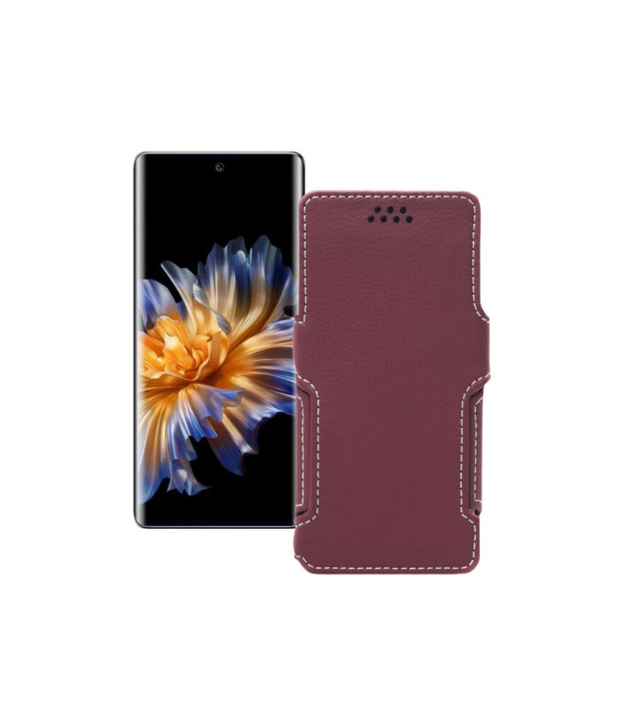 Чохол-книжка з екошкіри для телефону Fossibot S3 Pro