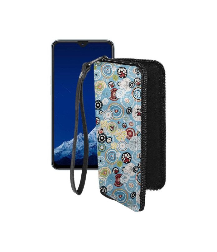 Чохол-гаманець з екошкіри для телефону OPPO A11k