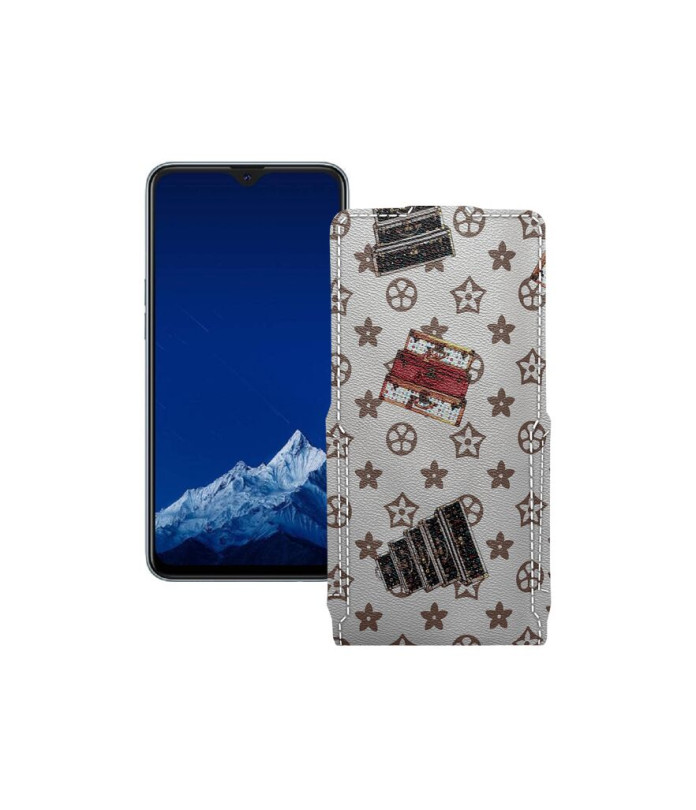Чохол-флип з екошкіри для телефону OPPO A11k