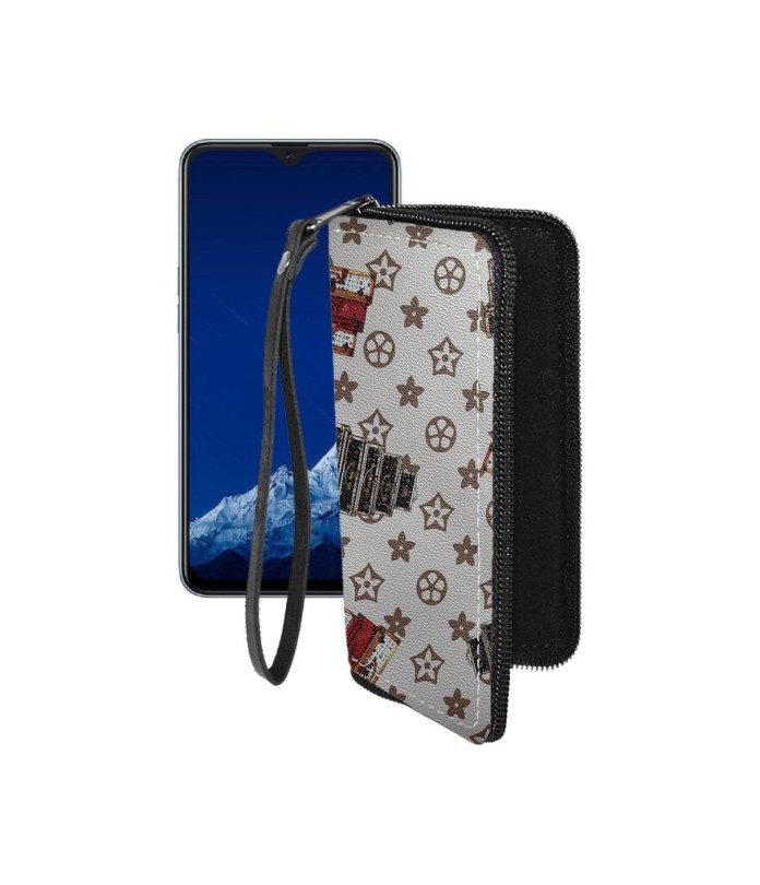 Чохол-гаманець з екошкіри для телефону OPPO A11k