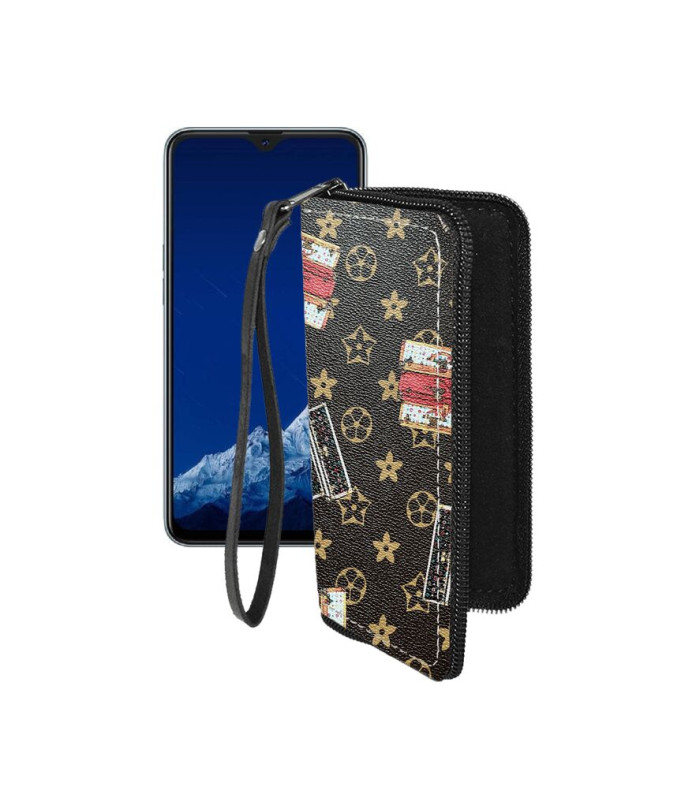 Чохол-гаманець з екошкіри для телефону OPPO A11k