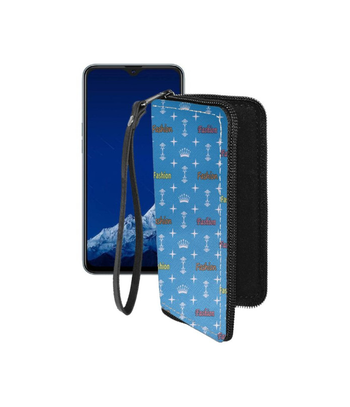 Чохол-гаманець з екошкіри для телефону OPPO A11k