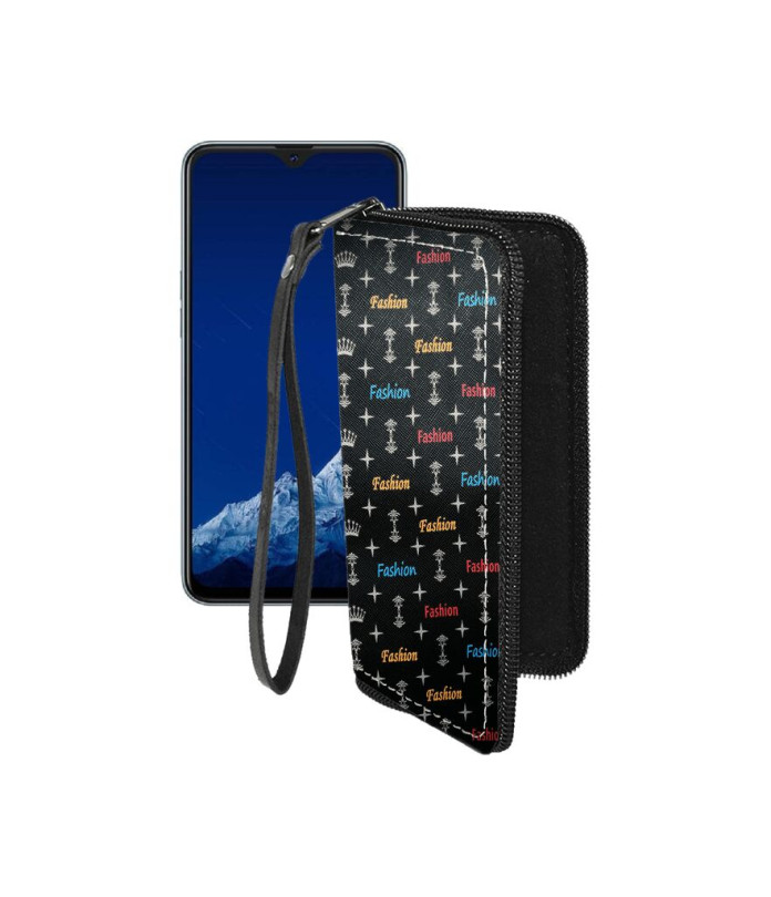 Чохол-гаманець з екошкіри для телефону OPPO A11k