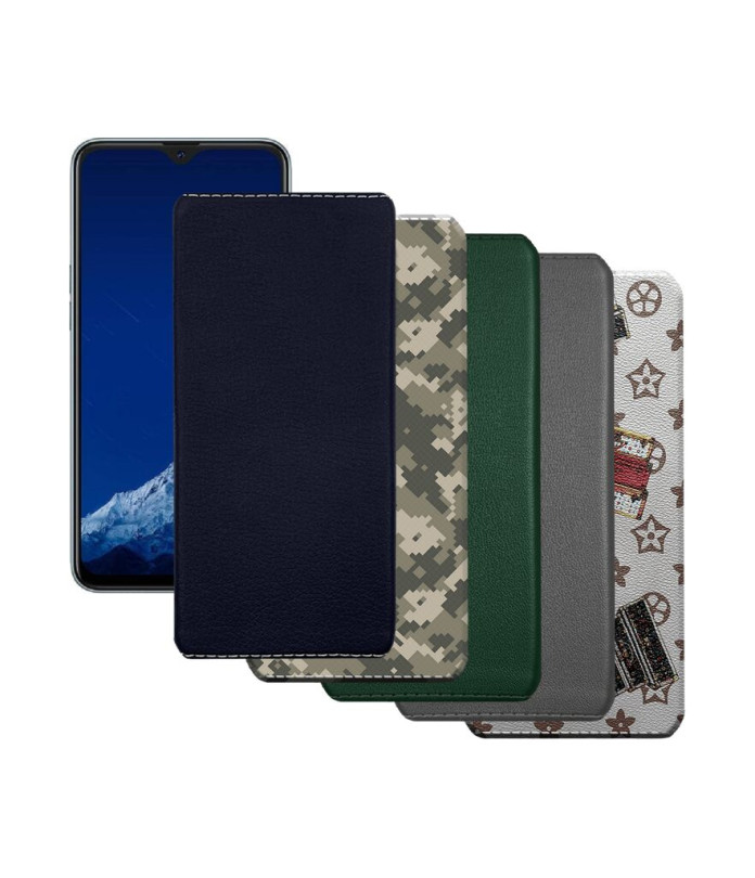 Накладка з екошкіри для телефону OPPO A11k