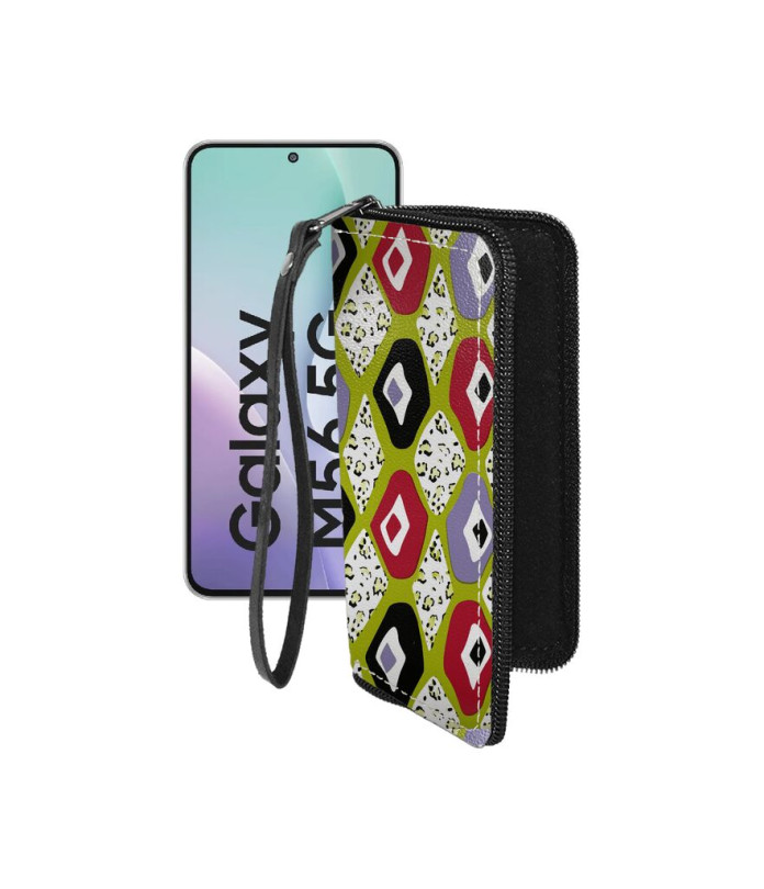 Чохол-гаманець з екошкіри для телефону Samsung Galaxy M56 5G (M556)