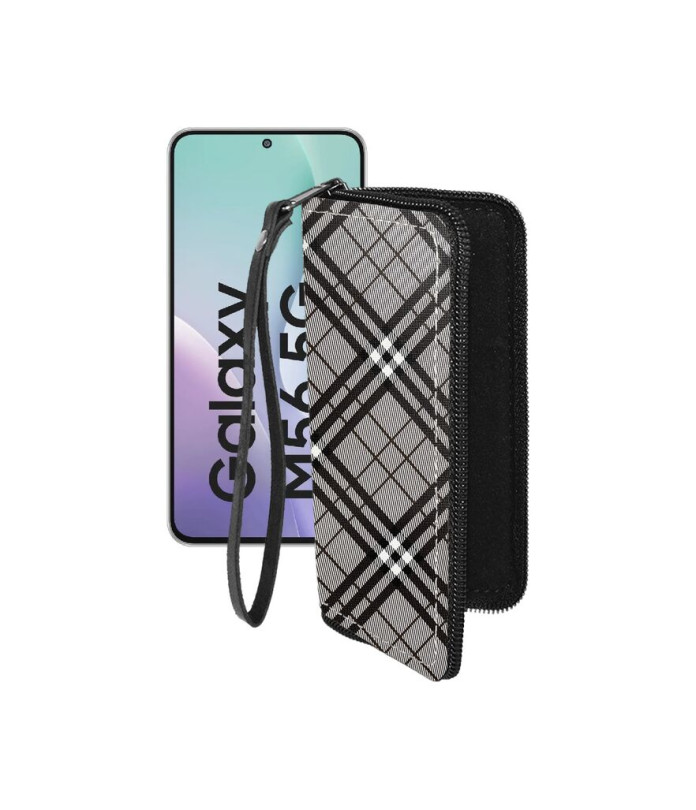 Чохол-гаманець з екошкіри для телефону Samsung Galaxy M56 5G (M556)