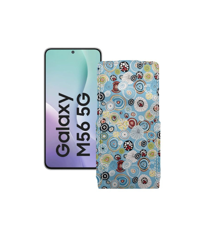 Чохол-флип з екошкіри для телефону Samsung Galaxy M56 5G (M556)