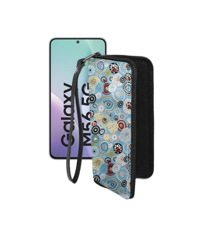 Чохол-гаманець з екошкіри для телефону Samsung Galaxy M56 5G (M556)