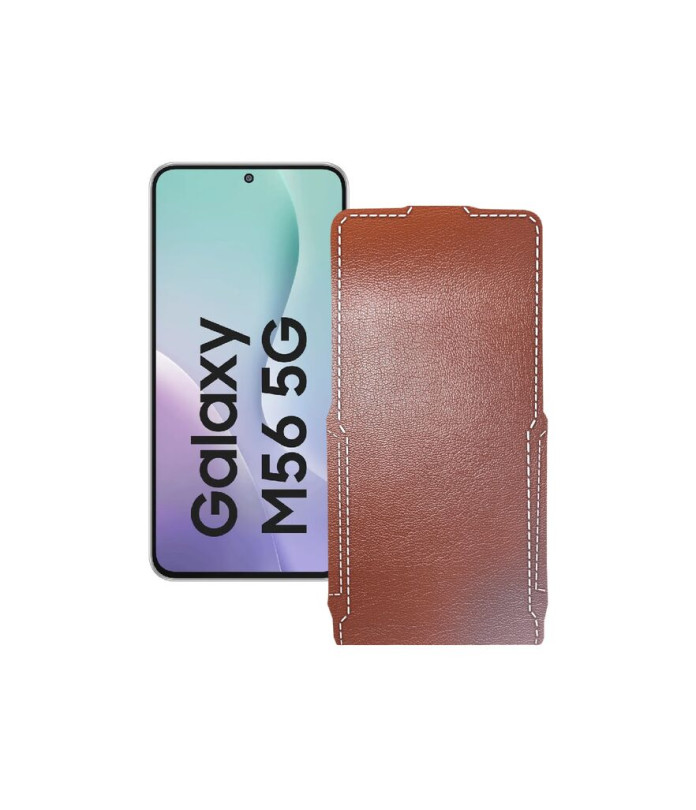 Чохол-флип з екошкіри для телефону Samsung Galaxy M56 5G (M556)