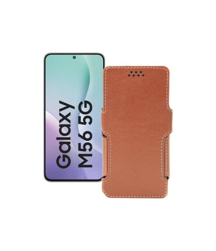 Чохол-книжка з екошкіри для телефону Samsung Galaxy M56 5G (M556)