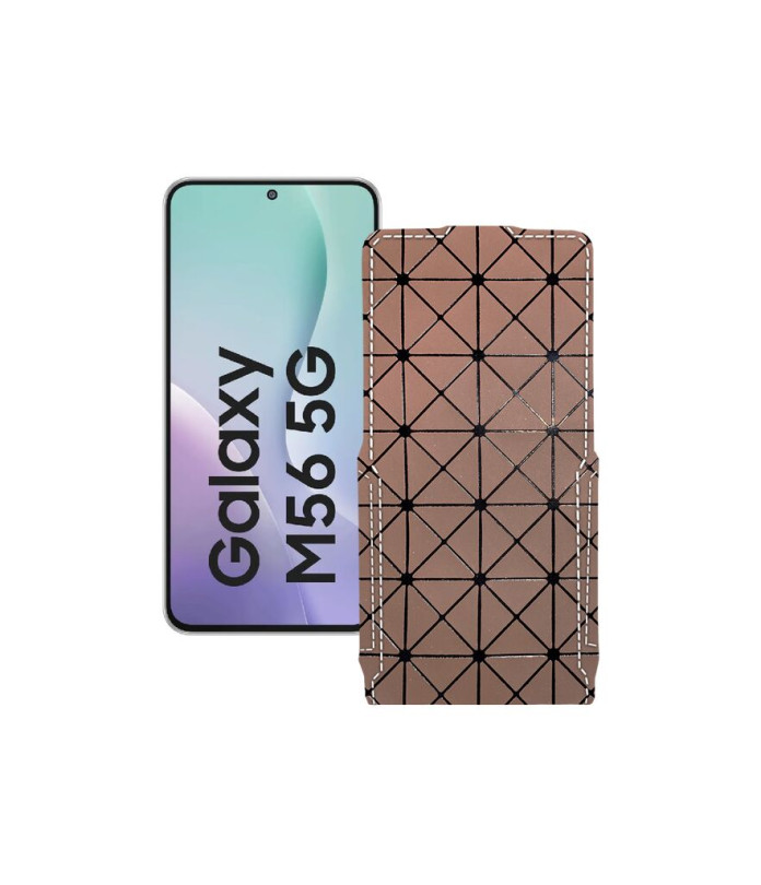Чохол-флип з екошкіри для телефону Samsung Galaxy M56 5G (M556)
