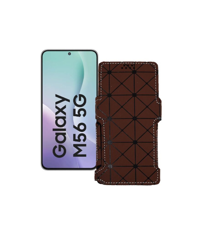 Чохол-книжка з екошкіри для телефону Samsung Galaxy M56 5G (M556)