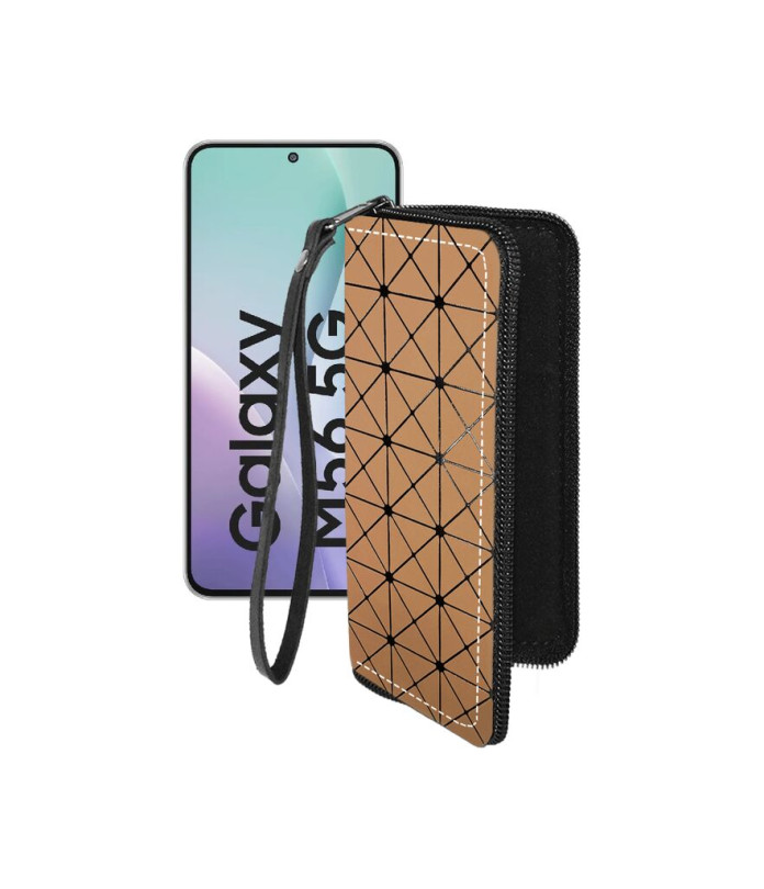 Чохол-гаманець з екошкіри для телефону Samsung Galaxy M56 5G (M556)