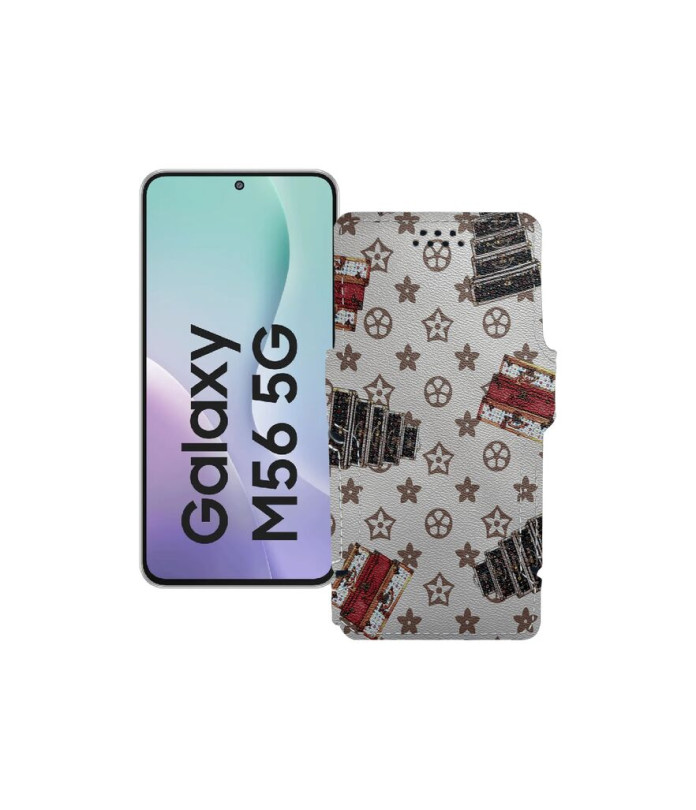 Чохол-книжка з екошкіри для телефону Samsung Galaxy M56 5G (M556)