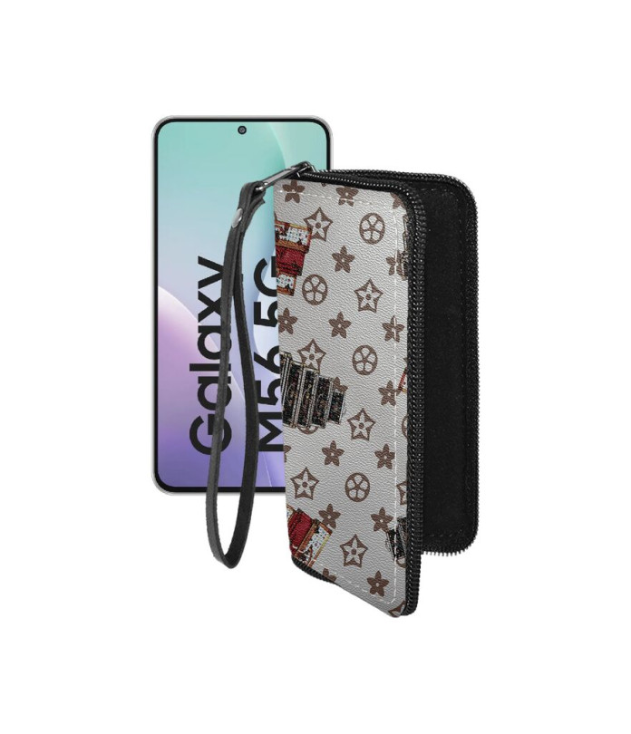 Чохол-гаманець з екошкіри для телефону Samsung Galaxy M56 5G (M556)