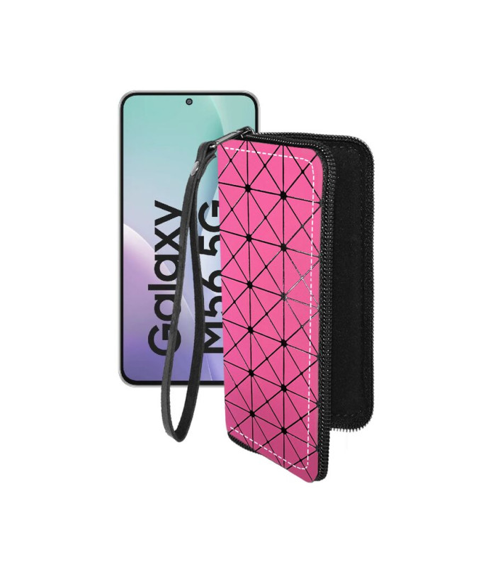 Чохол-гаманець з екошкіри для телефону Samsung Galaxy M56 5G (M556)