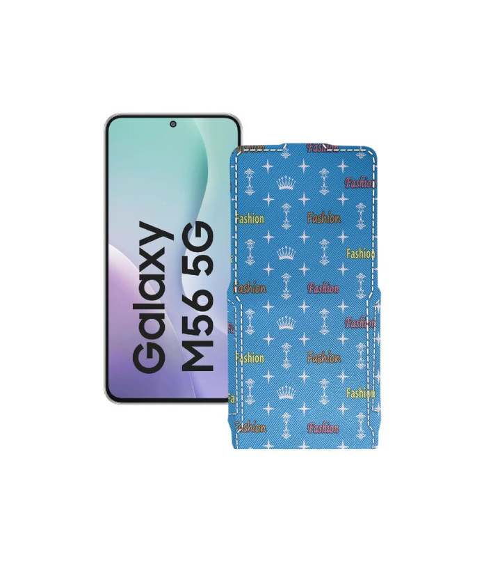 Чохол-флип з екошкіри для телефону Samsung Galaxy M56 5G (M556)