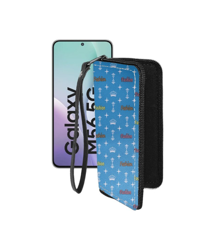 Чохол-гаманець з екошкіри для телефону Samsung Galaxy M56 5G (M556)