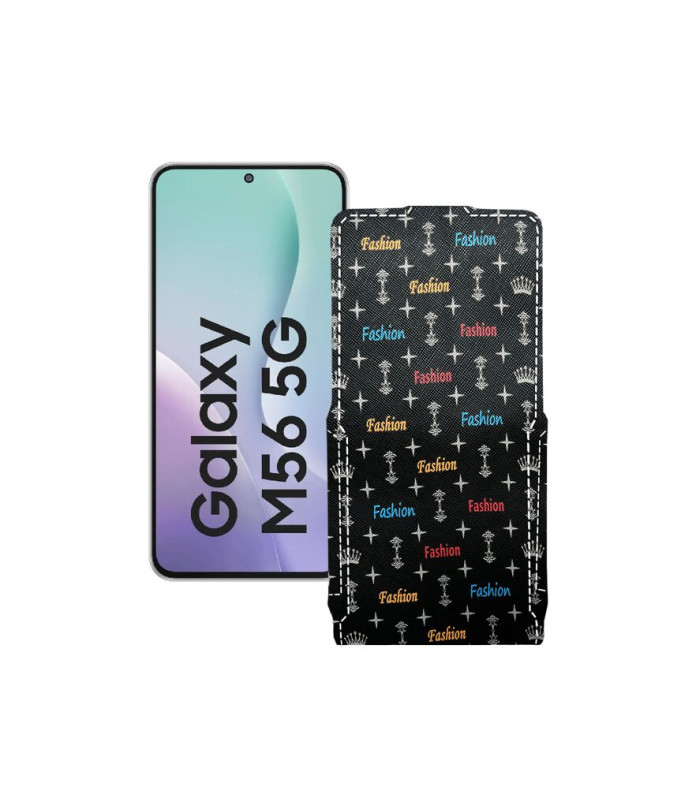 Чохол-флип з екошкіри для телефону Samsung Galaxy M56 5G (M556)