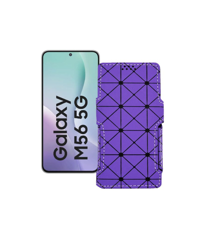 Чохол-книжка з екошкіри для телефону Samsung Galaxy M56 5G (M556)