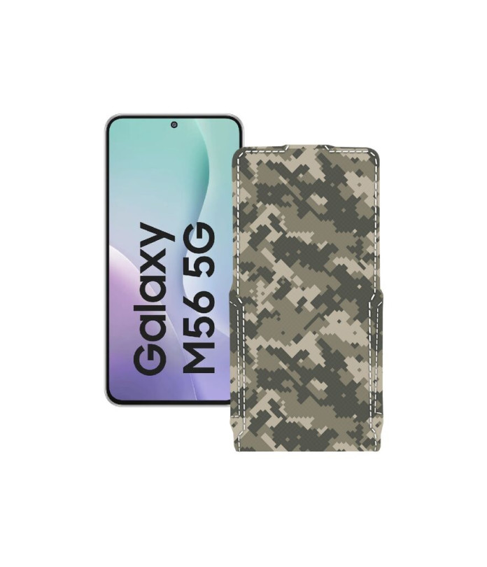 Чохол-флип з екошкіри для телефону Samsung Galaxy M56 5G (M556)
