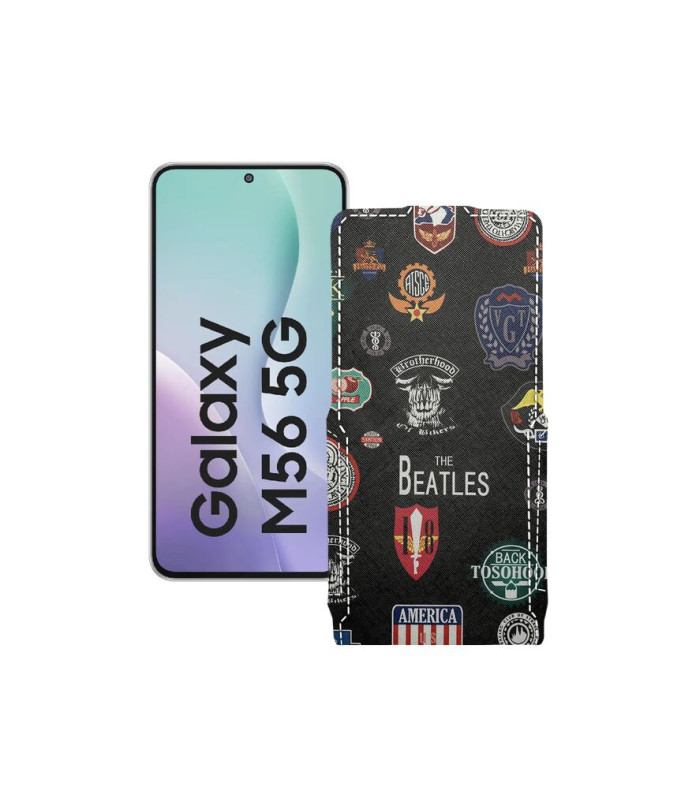 Чохол-флип з екошкіри для телефону Samsung Galaxy M56 5G (M556)