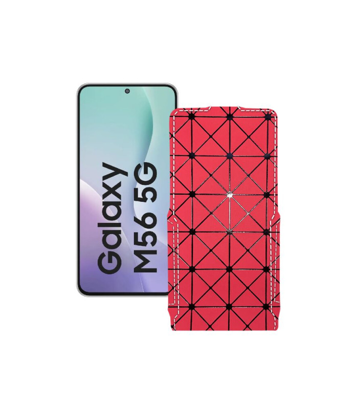 Чохол-флип з екошкіри для телефону Samsung Galaxy M56 5G (M556)