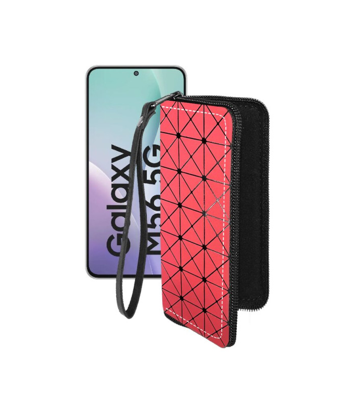 Чохол-гаманець з екошкіри для телефону Samsung Galaxy M56 5G (M556)