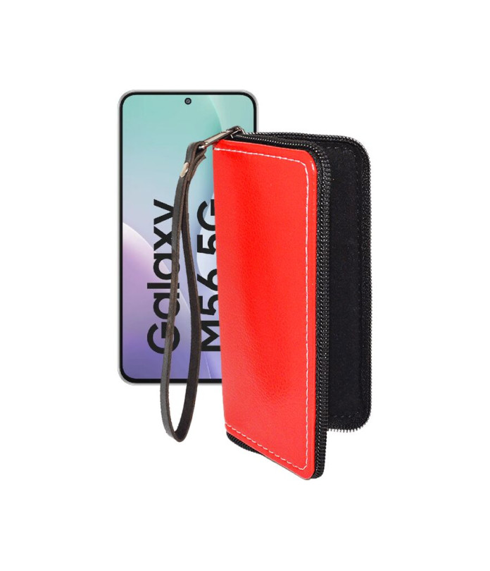 Чохол-гаманець з екошкіри для телефону Samsung Galaxy M56 5G (M556)