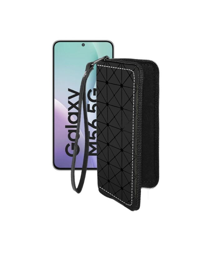 Чохол-гаманець з екошкіри для телефону Samsung Galaxy M56 5G (M556)