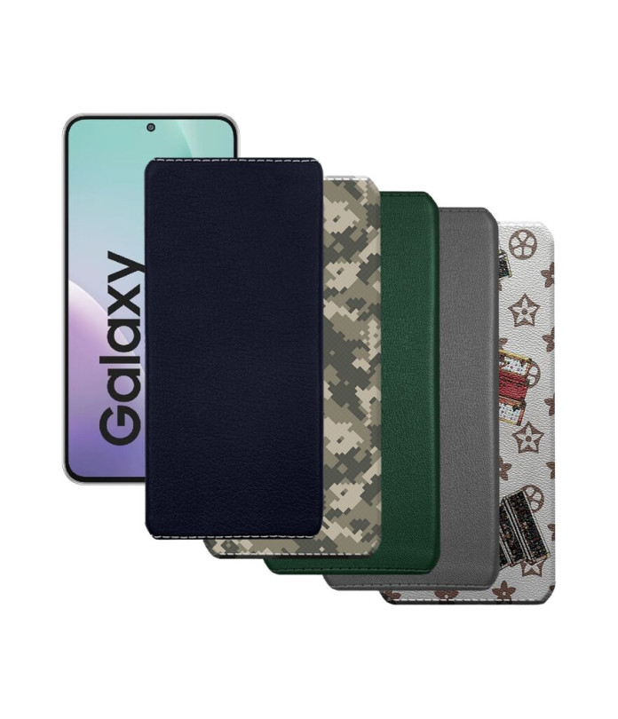 Накладка з екошкіри для телефону Samsung Galaxy M56 5G (M556)