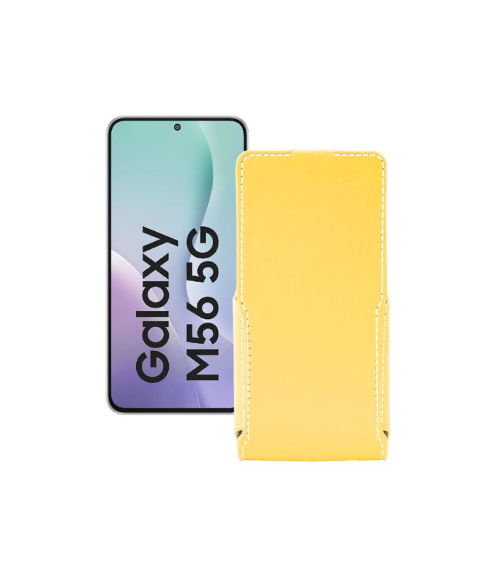 Чохол-флип з екошкіри для телефону Samsung Galaxy M56 5G (M556)