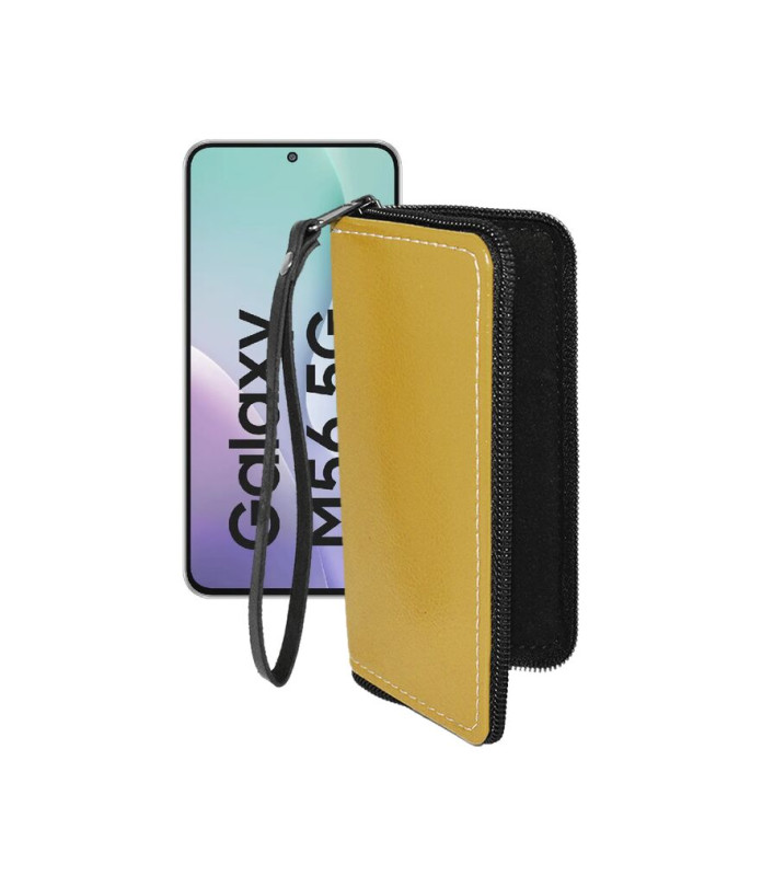 Чохол-гаманець з екошкіри для телефону Samsung Galaxy M56 5G (M556)