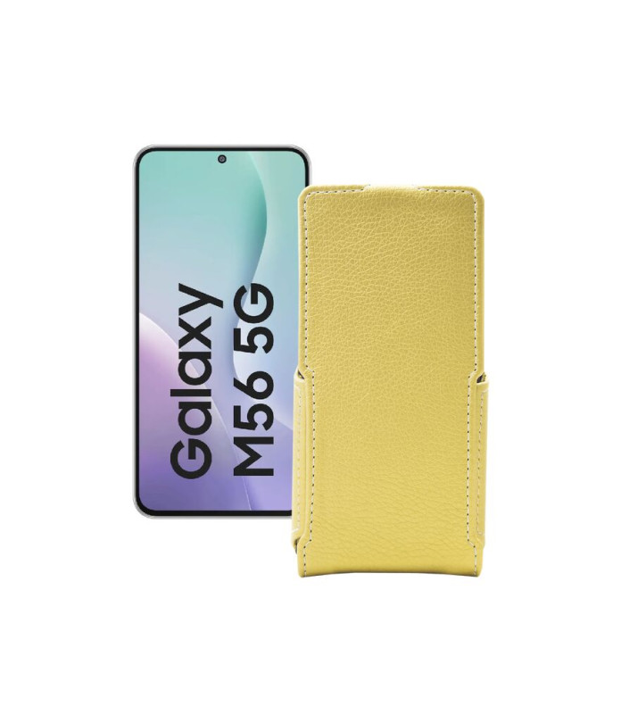 Чохол-флип з екошкіри для телефону Samsung Galaxy M56 5G (M556)