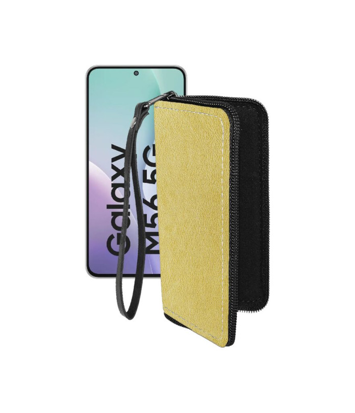 Чохол-гаманець з екошкіри для телефону Samsung Galaxy M56 5G (M556)