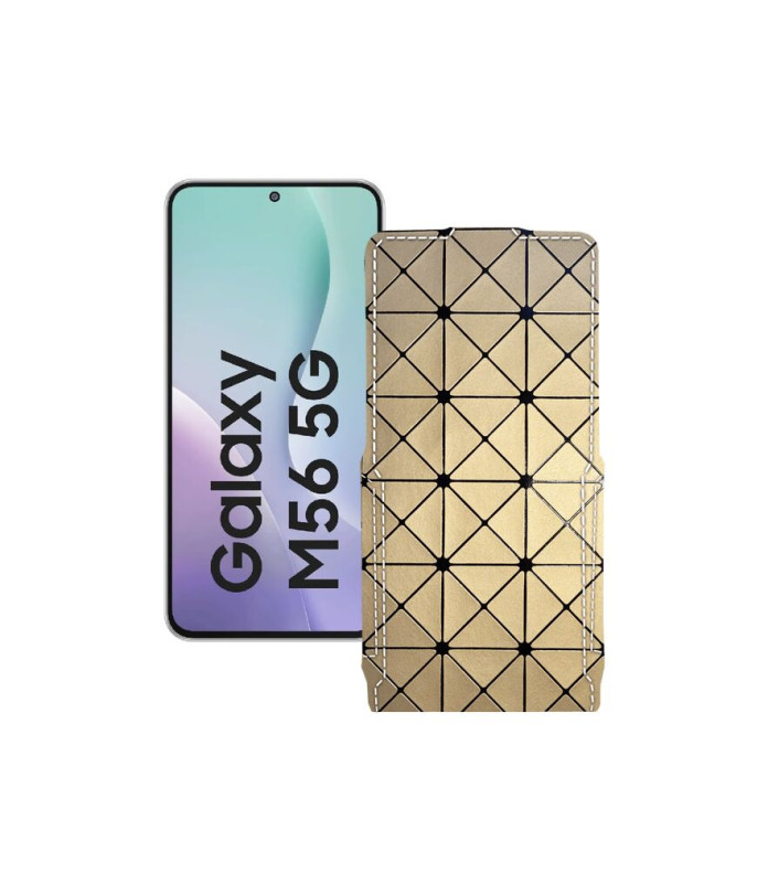 Чохол-флип з екошкіри для телефону Samsung Galaxy M56 5G (M556)