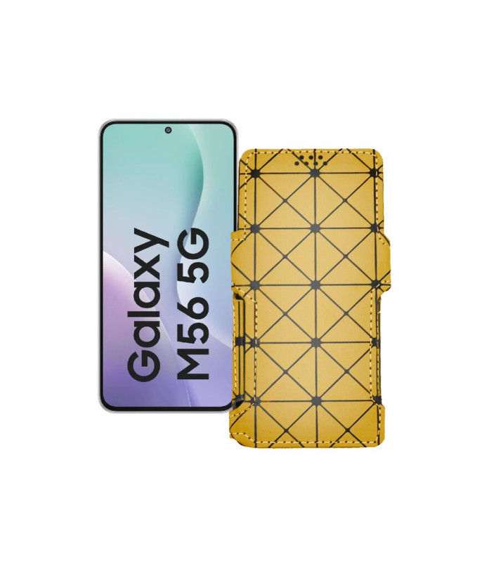 Чохол-книжка з екошкіри для телефону Samsung Galaxy M56 5G (M556)