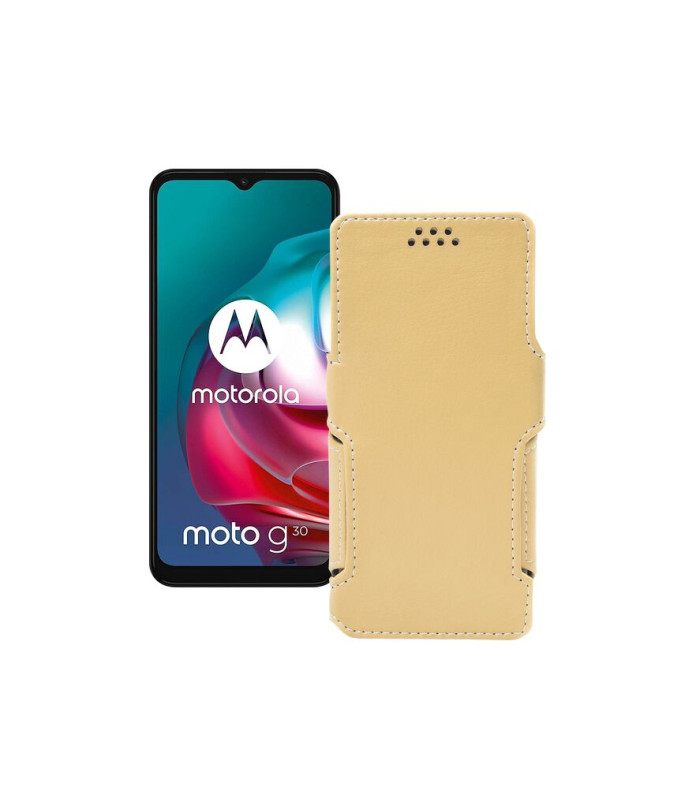 Чохол-книжка з екошкіри для телефону Motorola Moto G30 (xt2129-2)