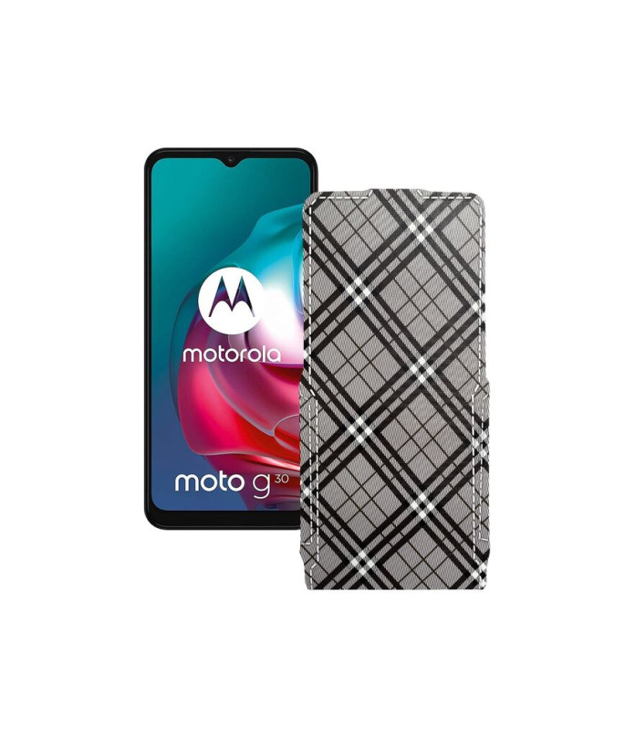 Чохол-флип з екошкіри для телефону Motorola Moto G30 (xt2129-2)