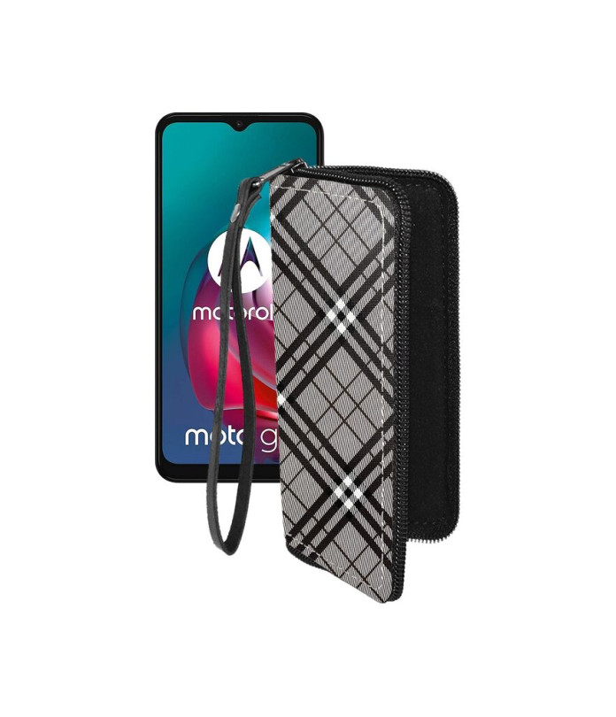 Чохол-гаманець з екошкіри для телефону Motorola Moto G30 (xt2129-2)