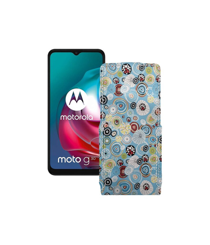 Чохол-флип з екошкіри для телефону Motorola Moto G30 (xt2129-2)