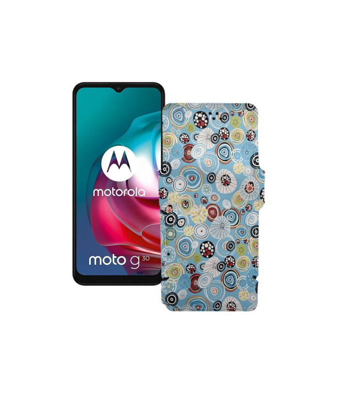 Чохол-книжка з екошкіри для телефону Motorola Moto G30 (xt2129-2)