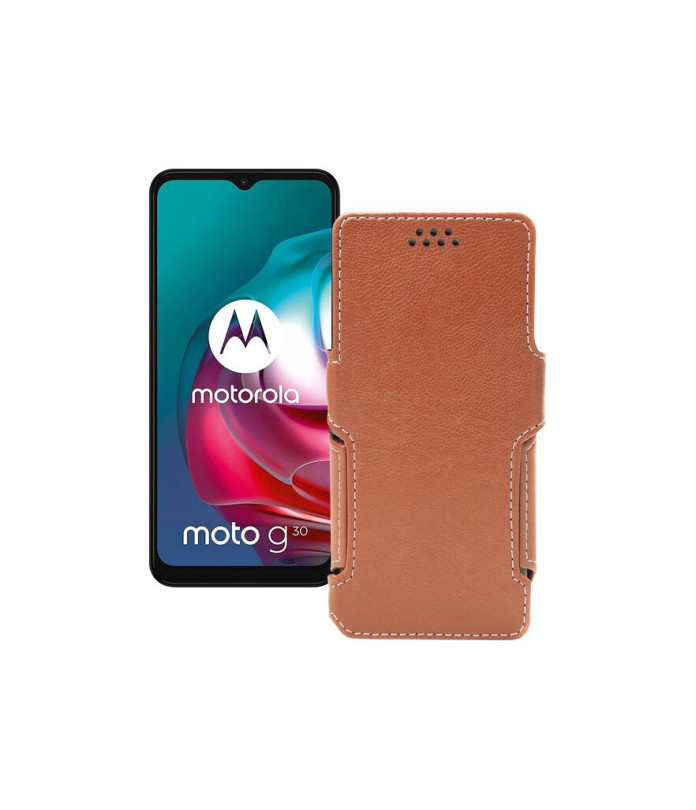 Чохол-книжка з екошкіри для телефону Motorola Moto G30 (xt2129-2)