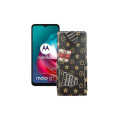 Чохол-флип з екошкіри для телефону Motorola Moto G30 (xt2129-2)