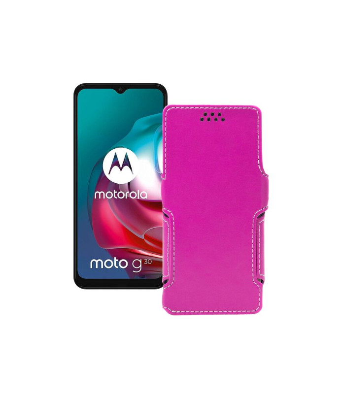 Чохол-книжка з екошкіри для телефону Motorola Moto G30 (xt2129-2)