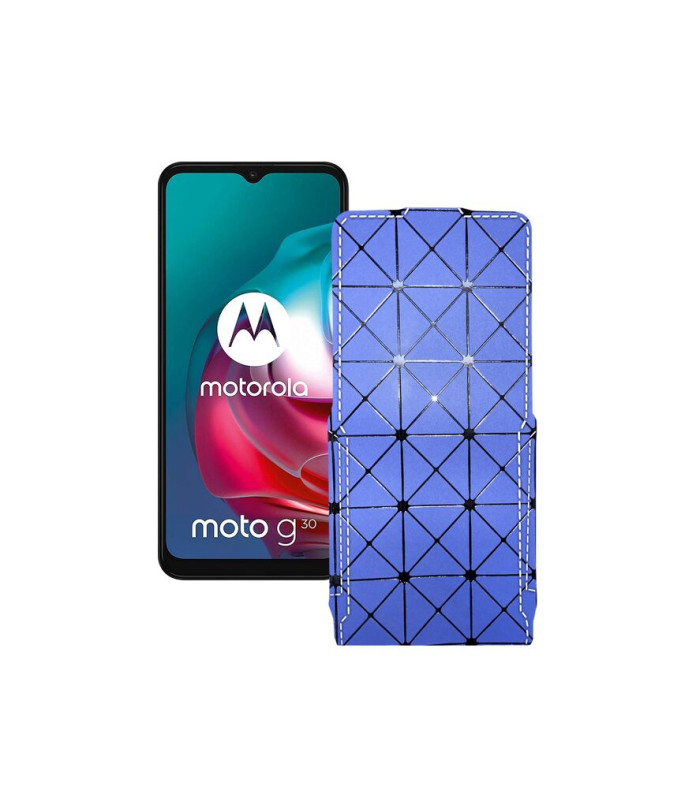 Чохол-флип з екошкіри для телефону Motorola Moto G30 (xt2129-2)