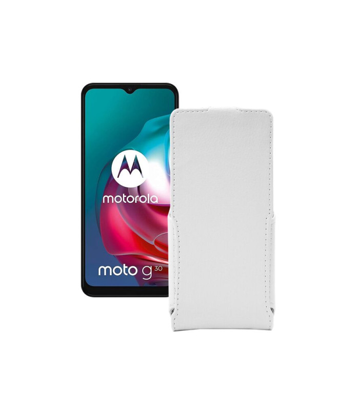 Чохол-флип з екошкіри для телефону Motorola Moto G30 (xt2129-2)